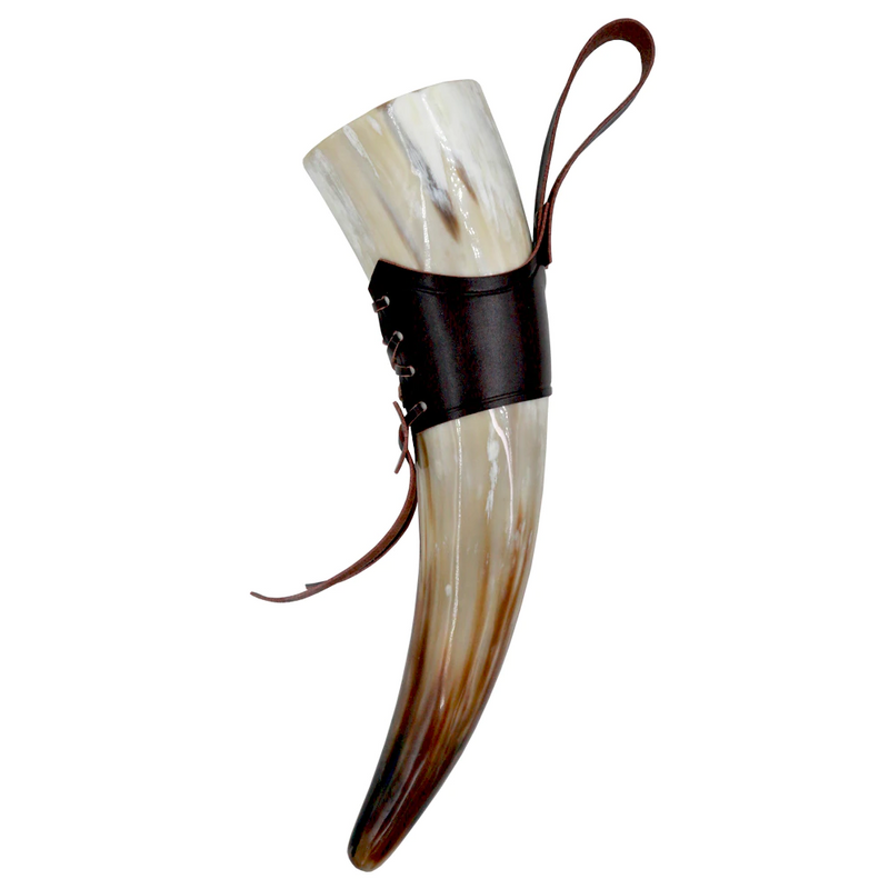 Handicrafts Viking Drinking Horn with Strap