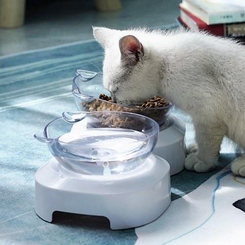 Neck Protection Feeding Bowl for Cats - Clauve